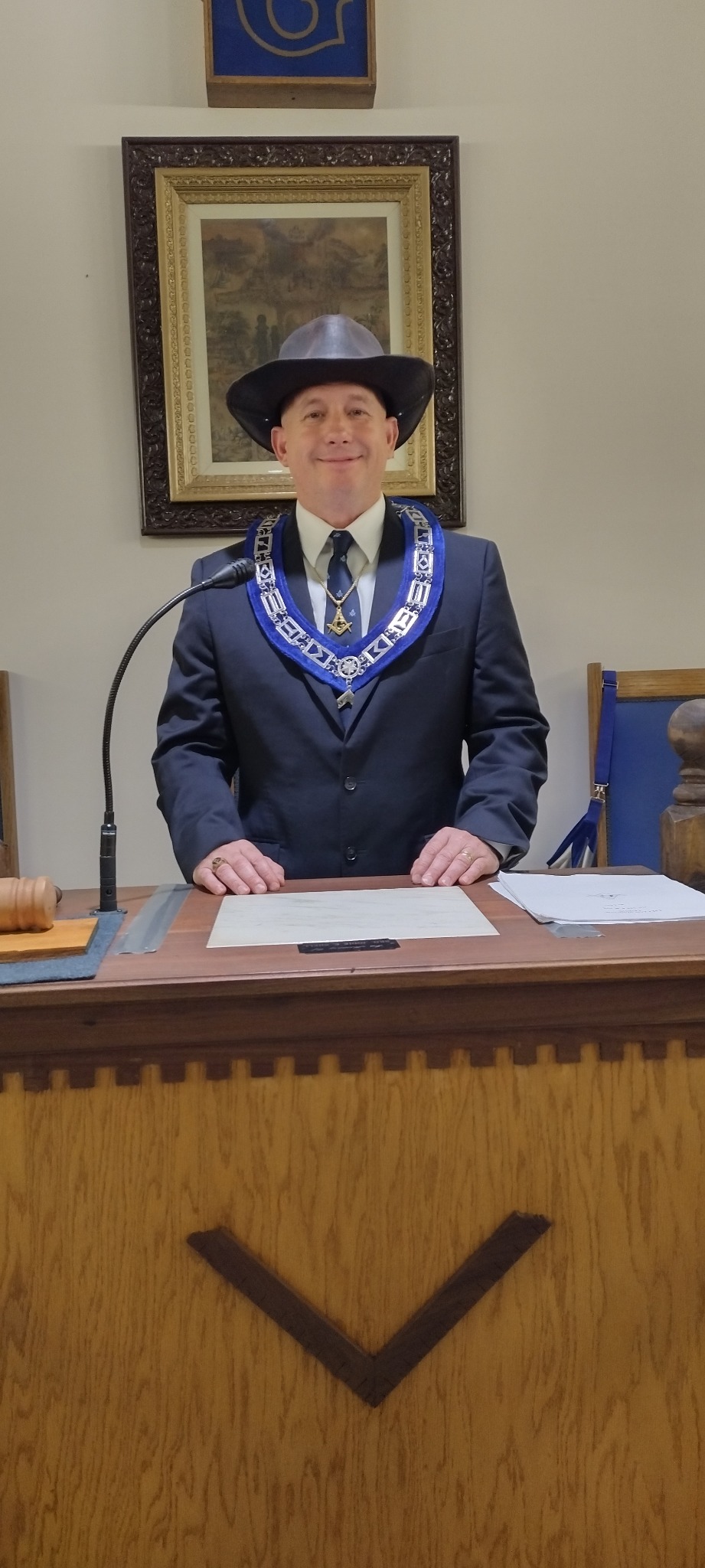 Worshipful Master Chris King